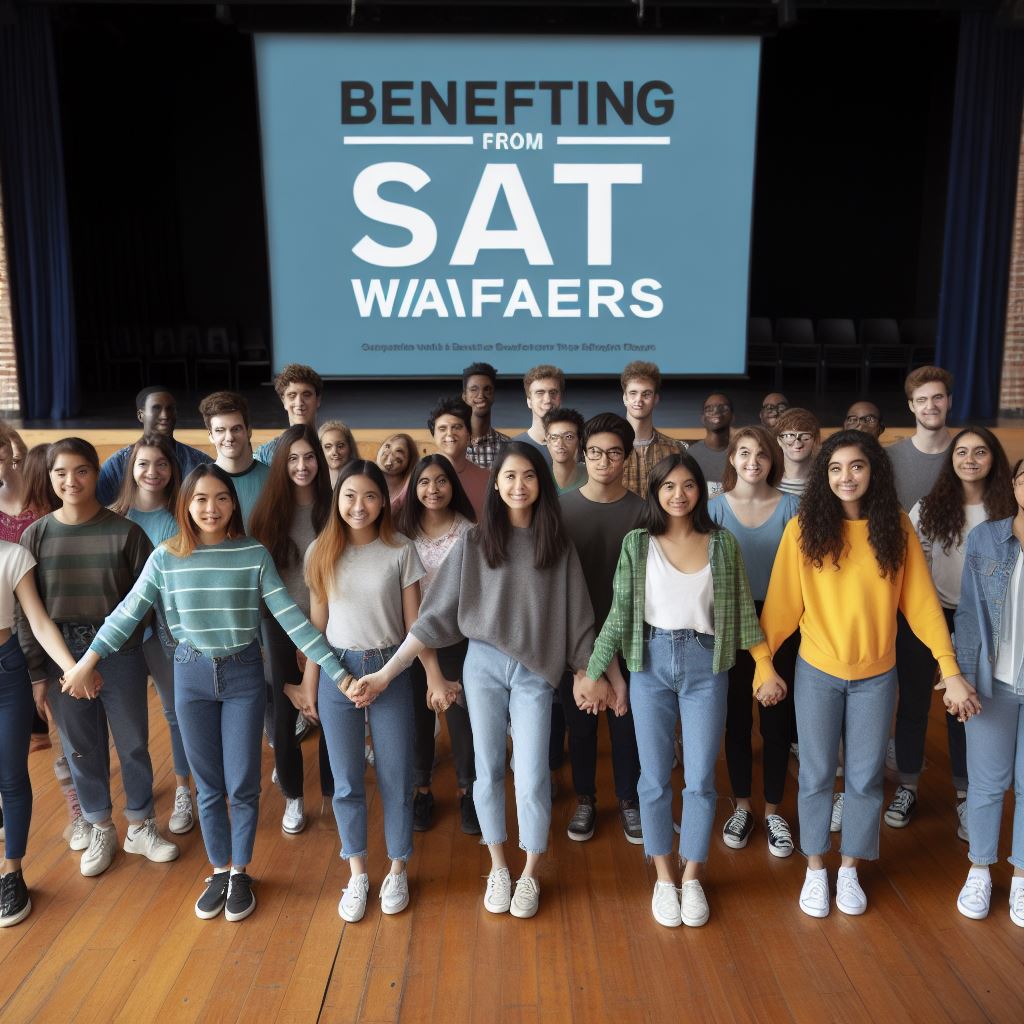 How can you benefit from a SAT waiver?